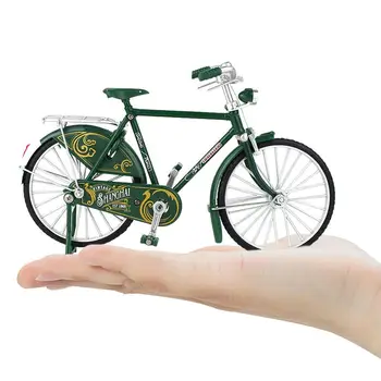 1:10 Simuliacinis dviračio modelis 1:10 Mastelis Metalinis kalnų dviratis Metalo lenktynės Mini dviračio modelis Namų dekoravimo amatai Miniatiūriniai
