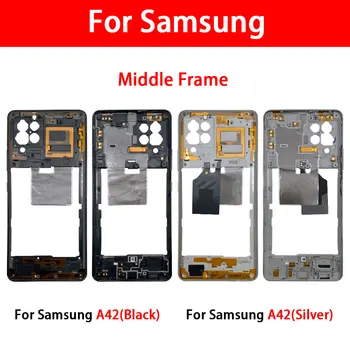 10 vnt Naujas vidurinis rėmas, skirtas Samsung A23 4G A42 vidurinio rėmo rėmelio vidurinės plokštės pakaitinei daliai