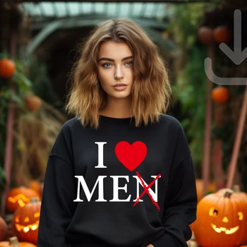 2000s Grunge Juokingi gotų drabužiai I Heart Me Not Men Meme Fashion Graphic Hoodies Madingi Y2k Moteriški džemperiai Medvilniniai džemperiai