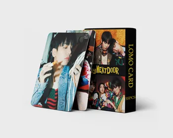 55pcs/set Kpop Idol Lomo Cards BOY NEXT DOOR Fotocards WHO! Lomo nuotraukų kortelės atvirukas gerbėjams Kolekcija