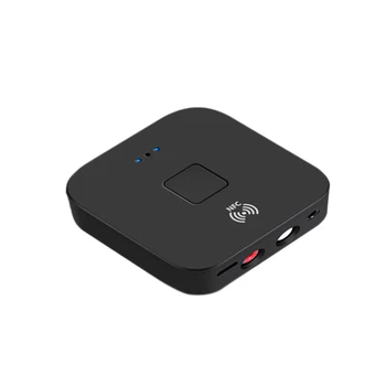 BLS-B11 NFC Bluetooth imtuvas 5.0 3.5mm Jack Aux Stereo belaidis adapteris Muzikos palaikymas APTX LL automobiliniam garsiakalbiui RCA Bluetooth 5.