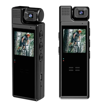 L9 Aukštos definacijos 1080P nešiojama kamera, 1200mAh baterija Galinio klipo vaizdo vaizdo kameros Mini kūno kamera darbo biurams