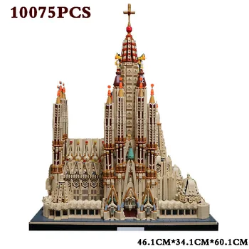 MOC Ispanijos architektūros bažnyčia Barselonos statybiniai blokai, Sagrada Familia 