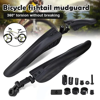 Thicken Widen Bicycle Fenders Set Bike Mudguard Set Replacement Front And Rear Mudguard Set for Bike Akcesoria Rowerowe