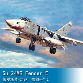 Trumpeter 1/72 Su-24MR Fencer-E Aircraft Warplane Model Kit 01672 TH07108-SMT6