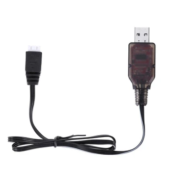 USB įkrovimo laidas 7.4V 2S ličio jonų akumuliatoriaus įkroviklis, skirtas HS 18301 18302 18311 18312 1/18 RC automobilių dalims