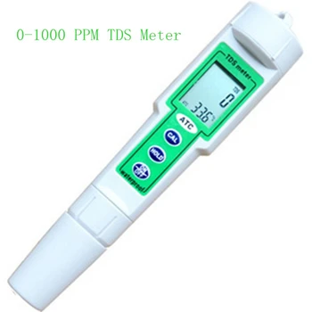 0 -1000 ppm TDS matuoklis CT-3060 skaitmeninio kišeninio rašiklio tipo tds testeris akvariumo baseino vandens laboratoriniams eksperimento matavimo įrankiams