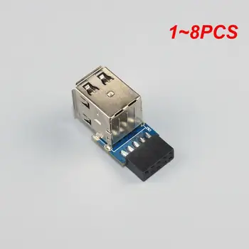 1 ~ 8PCS pagrindinė plokštė USB kaiščio jungtis užkirsti kelią atvirkštiniam įterpimui Tikslumo detalės Praktinė funkcija Aukštos kokybės medžiaga