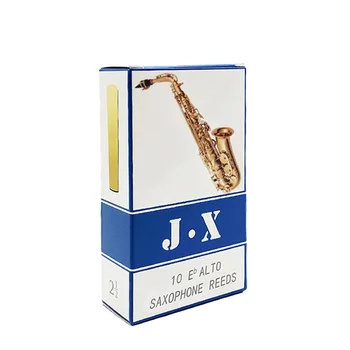 10 vnt saksofonas Nendrės Stiprumas 2.5 Alto sopranui Tenor Sax klarnetui Reed Profesionalūs pradedančiųjų saksų priedai