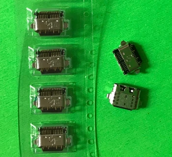 100 vnt / lot USB įkroviklio jungtis lizdo lizdo įkrovimo prievadas 