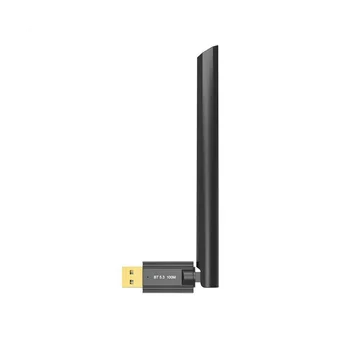 100M USB Bluetooth adapteris USB Bluetooth 5.3 imtuvas 4DBi antena Bluetooth siųstuvas kompiuteriui nešiojamam kompiuteriui