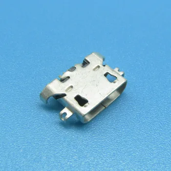 100PCS skirta Lenovo A670 S650 S720 S820 S658T A830 A850 100% Naujas mikro mini USB lizdo jungties įkrovimo prievadas Atsarginės dalys