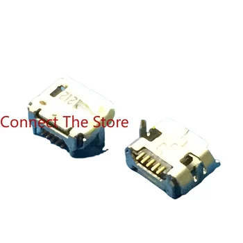 10PCS 8195-7505-S481 Paauksuota USB 5P deformuoto įkrovimo duomenų kabelio sąsaja