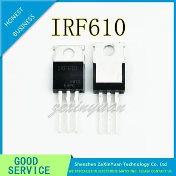 10PCS/LOT IRF610PBF IRF610 TO-220 IRF610N Power MOSFET