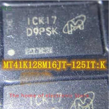 10PCS/LOT MT41K128M16JT-125IT:K D9PSK DRAM lustas DDR3L SDRAM 2Gbit 128Mx16 1.35V 96-Pin FBGA dėklas