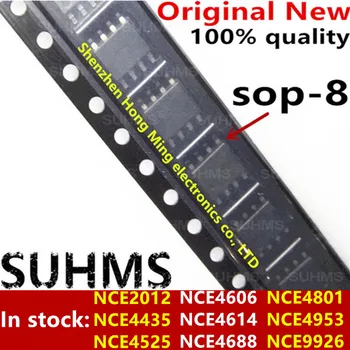 (10piece)100% Naujas NCE2012 NCE4435 NCE4525 NCE4606 NCE4614 NCE4688 NCE4801 NCE4953 NCE9926 sop-8 mikroschemų rinkinys