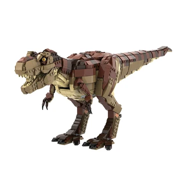 1508Pcs MOC T. Rex Perprojektuoti dinozaurų kaladėles Modelis Dinozauras Tyrannosaurus Rex Stegosaurus statybinių kaladėlių rinkinys Žaislas dovanoms