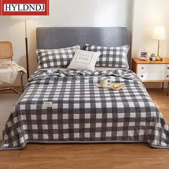 1Vnt pledinės šiltos lovatiesės Flannle antklodės King Sofa Antklodė Japonijos stiliaus lovos užvalkalas 150X200Cm (Pagalvės užvalkalą reikia užsisakyti)