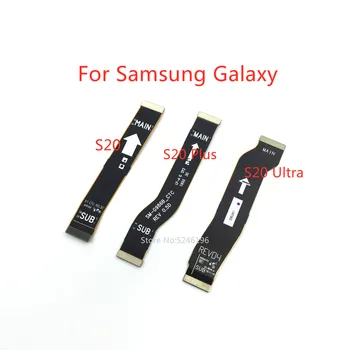 1vnt Skirta Samsung Galaxy S20, S20+, S20 Plus S20 Ultra S20Ultra USB įkrovimo prievado jungties pagrindinės plokštės lankstaus kabelio keitimas