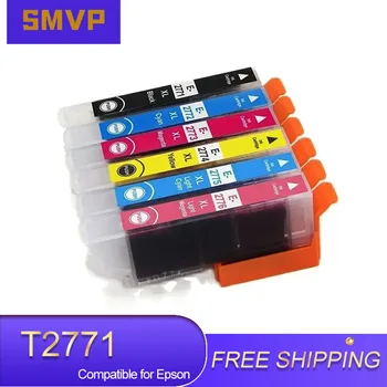 277XL T2771 T2772 T2773 T2774 T2775 T2776 Su aukščiausios spalvos suderinama rašalo kasetė Epson XP- 750/760/850/860/950/960 spausdintuvui