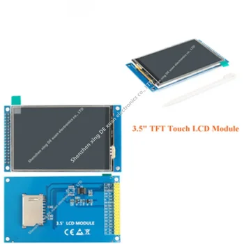 3,5 colio TFT jutiklinio LCD ekrano modulis išsprendžia 320 * 480 diską ILI9486 3,5 colio LCD modulį