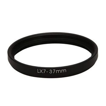 37Mm objektyvo filtro adapterio žiedas Panasonic Lumix Dmc Lx7 dmw-FA1 Juoda Atlx7Bk