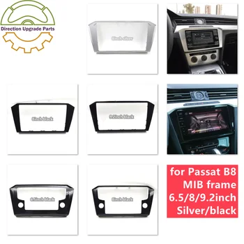 3GD 858 069 A b C for VW Passat B8 Silver Black MIB Host Navi Radio Multimedijos ekranas Plastikinis rėmas