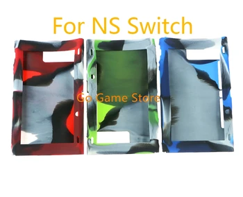 5sets For Switch NS Console Joy-conss Kamufliažas Silikono gelis Guma Minkšta rankovė 