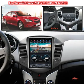 8+128GB Tesla Chevrolet Cruze 2009 2010 2011 2012 2013 Android 11 automobilių radijas Automatinis GPS navigacijos pagrindinis blokas Belaidis grotuvas