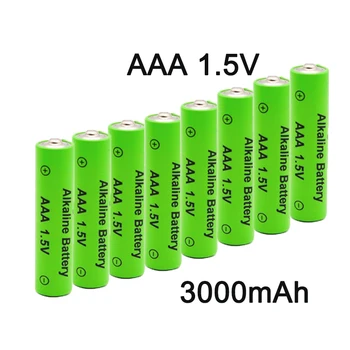 AAA baterija 3000mAh 1.5V šarminė AAA įkraunama baterija, naudojama žibintuvėlio nuotolinio valdymo žaislų šviesos baterijai