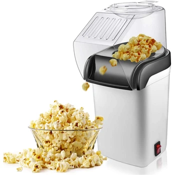Air Popcorn Popper Maker, Elektrinis karšto oro spragėsių aparatas-1200W, be aliejaus