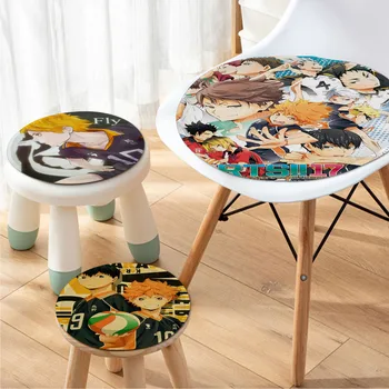Anime Haikyuu Europietiškos meditacijos pagalvėlės kėdės padas valgomojo kėdė Tatami sėdynės pagalvėlė neslystantis išmatų kilimėlis