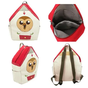 Anime The Owl Cos House Hooty Cosplay Crossbody Canvas Bags School Bag Backpack Shoulder Bag Unisex Messenger Bag Gimtadienio dovanos