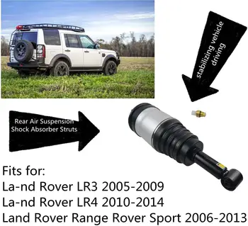 AP03 RAR pneumatinės pakabos statramsčio amortizatorius sausumos diapazono atradimui 3 4 Rover Sport LS LR4 LR3 RPD501110 RPD000305
