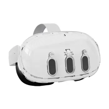 Apsauginė plėvelė VR skaidrus dėklas VR šalmo objektyvo privatumo dangteliui VR akiniai VR ausinės Skaidrus apvalkalas Apsauginis dangtelis