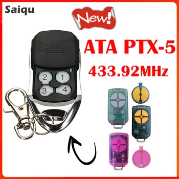 ATA PTX-5 nuotolinio valdymo pultas pakeisti riedėjimo kodą ATA PTX2 PTX-2V1 PTX-2V2 433.92MHz garažo durų atidarymo komandų siųstuvas