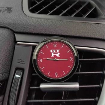 Automatinis laikrodis Lizdo prietaisų skydelis Automobilinis laikrodis Oro išleidimo spaustukas Vidaus apdaila NISSAN GTR R30 GTS-R R33 R34 R35 GTR Nismo R35