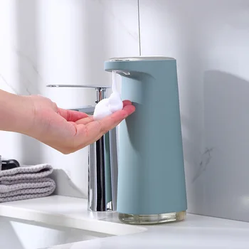 Automatinis skystų putų muilo dozatorius su jutikliu Išmanieji dozatoriai Muilas Vonios kambarys USB įkrovimas Rankinė skalbimo mašina virtuvei