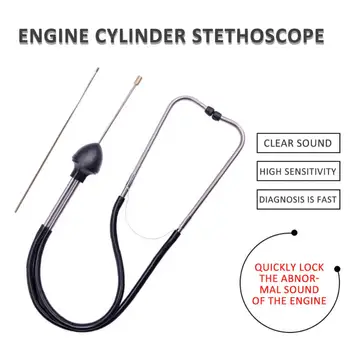 Automatinis stetoskopas Automobilio variklio bloko diagnostikos įrankis Cilindras Automobilių variklių klausos įrankiai profesionaliems automobilių priedams