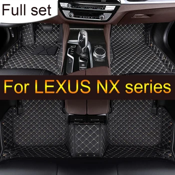 Automobiliniai grindų kilimėliai LEXUS NX serijai 200 300h 300 200t 2015 2016 2017 2018 2019 2020 2021 2022 Individualizuotas auto foot Pads automobilis