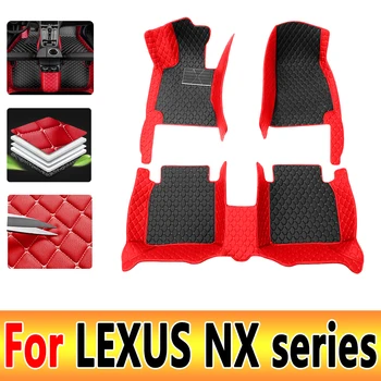 Automobiliniai grindų kilimėliai LEXUS NX serijai 200 300h 300 200t 2015 2016 2017 2018 2019 2020 Custom auto foot Pads automobilis