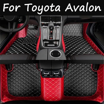 Automobiliniai grindų kilimėliai Toyota Avalon XX40 2013~2018 patvarus vandeniui atsparus kilimas Prabangus odinis kilimėlis Automobilių aksesuarai Automobilių kilimėliai Visas komplektas