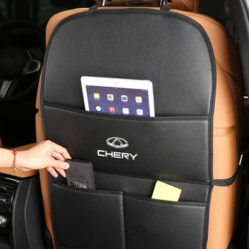 Automobilinės sėdynės apsauginis dangtelio kilimėlis Laikymo krepšys nuo smūgio nešvarus Chery Tiggo 5 2 3 7 PRO 8 5X IQ QQ Fulwin veidas Arrizo 2 7 A1 A3 A5