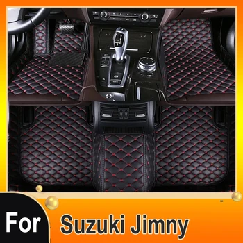 Automobilio grindų kilimėlis Suzuki Jimny Sierra JB64W JB74W 2019 2020 2021 2022 Tapete Automotivo Para Carro automobilių kilimėlių rinkinys Automobilių aksesuarai