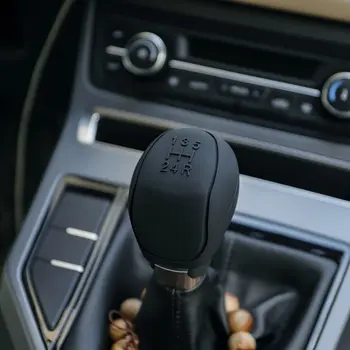 Automobilio rankinė pavara apvali silikoninė pavarų galvutės dangtelio pavara svirties keitimui Volvo V90 Citroen C4 Grand Picasso Gear Knob E46 BMW