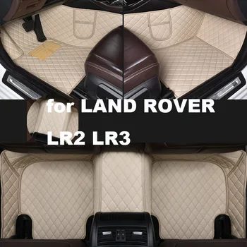 automobilių grindų kilimėliai LAND ROVER LR2 LR3 2004-2015 automobilių kilimai