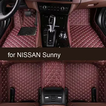 Automobilių grindų kilimėliai NISSAN Sunny 2004-2018 automobilių kilimai