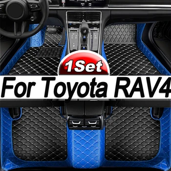 Automobilių grindų kilimėliai Toyota RAV4 Ravufō XA20 2001 2002 2003 2004 2005 3door Anti-dirty Trinkelės Automobilių kilimai Grindys Matiniai automobilių aksesuarai