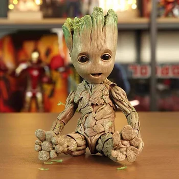 Avengers Disney Grout Little Tree Man animacinis filmas Personažų modeliavimas Personažas Judantis bendras modelis Mielas vaikas Atostogų dovana