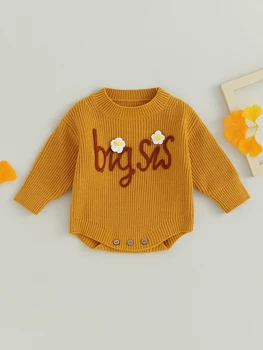 Baby Boy Cable Megztas džemperis su gobtuvu Megztinis Bendras brolio apranga